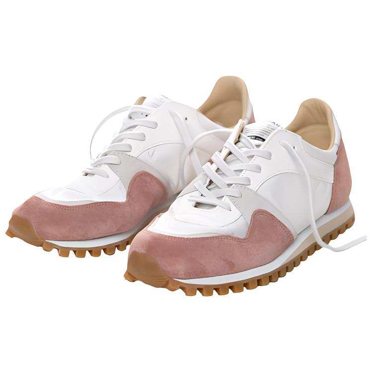 SPALWART Casual Shoes Unisex White Pink Gray