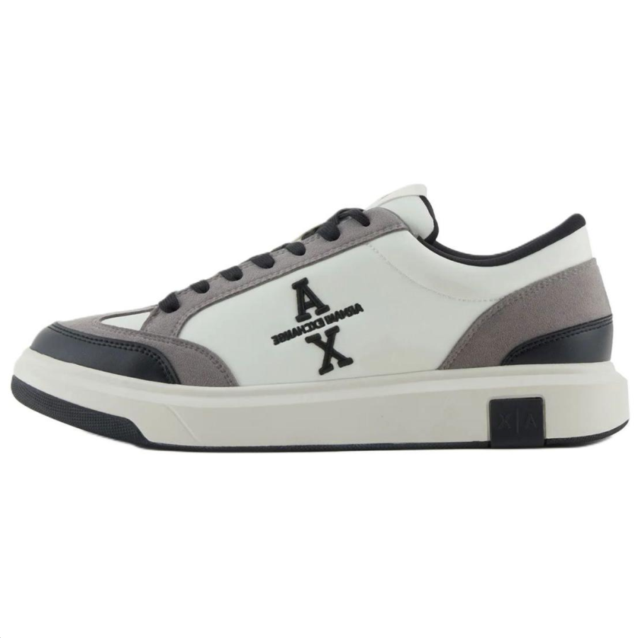 ARMANI EXCHANGE ARMANI EXCHANGEAE Low top Casual Shoes Men's White Gray