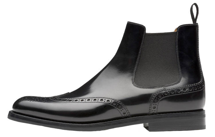 CHURCH'S Charlize Brogue-detail Ankle Boots