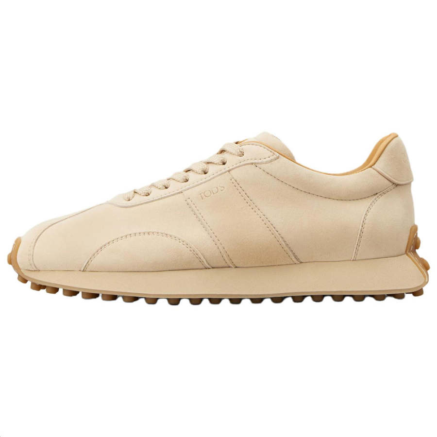 TOD'S T Vintage Low top Casual Shoes Men's Beige