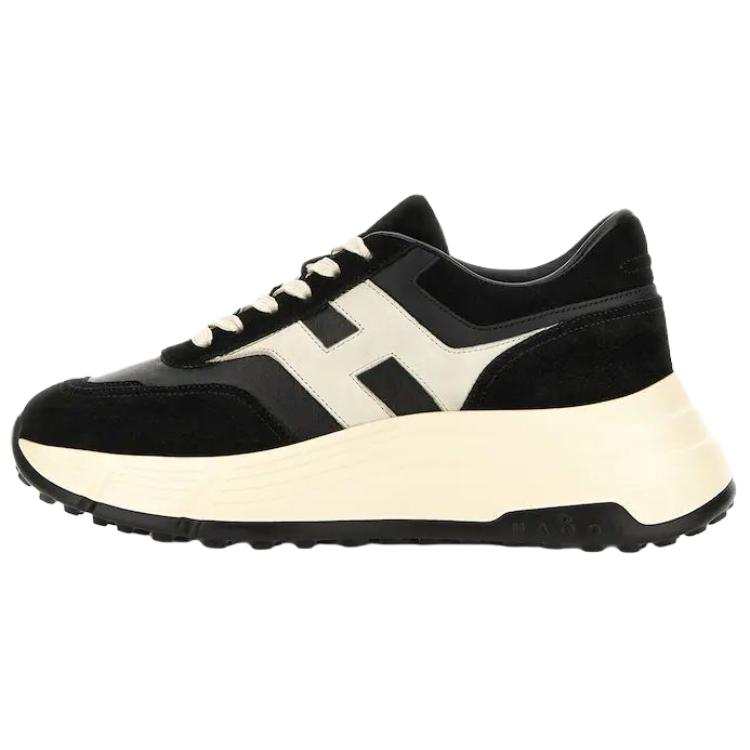 HOGAN Hi Fi Panelled Lace Up Sneakers Women's