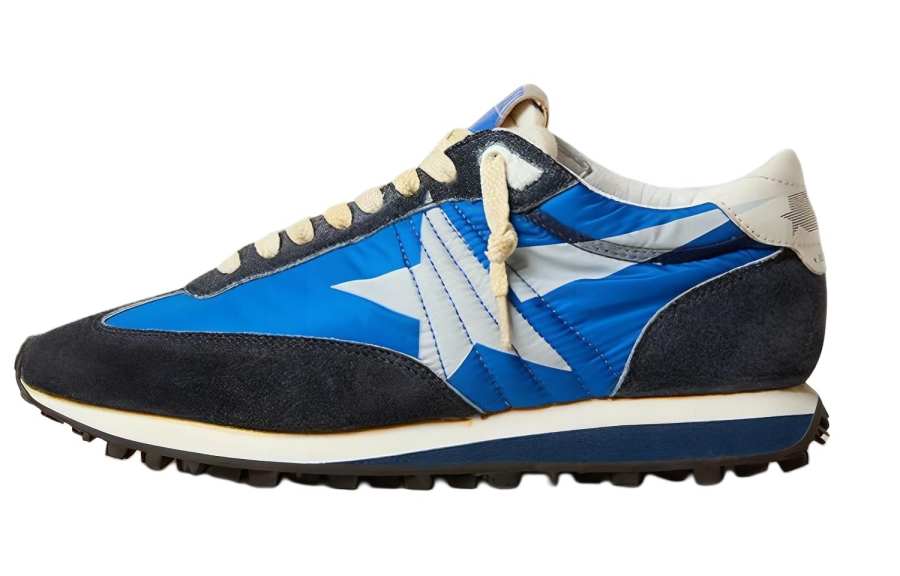 Golden Goose RUNNING MARATHON Low top Casual Shoes Men's Blue