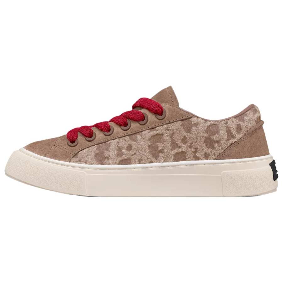 DIOR B33 Spin Low top Skateboard Shoes Men's Gray Brown Limited Edition Numbered Edition