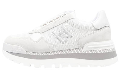 LIU·JO Textile, Leather Low top Sports Casual Shoes Women's White