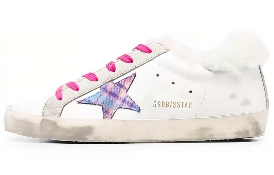 Golden Goose Faux-fur Super-Star Sneakers Women's