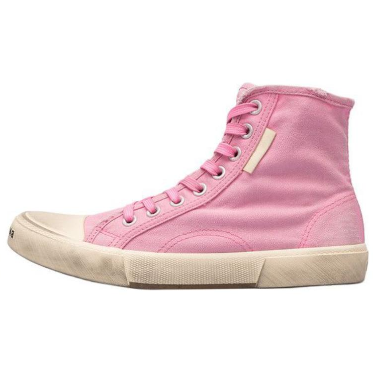 Balenciaga PARIS High top Skateboard Shoes Women's Pink