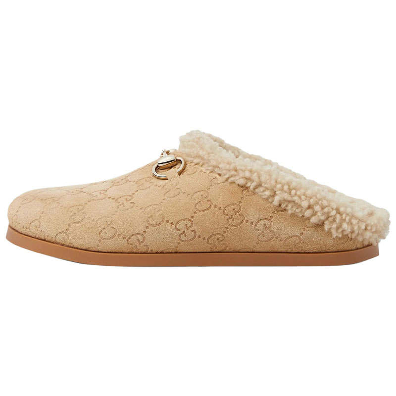 Gucci Wmns Horsebit Mule 'Beige' Women's