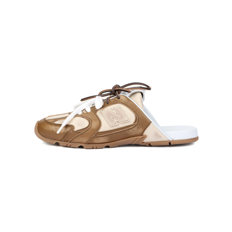 MIU MIU New Balance x MIU MIU NB 530 SL Closed Toe Slippers Women's Lime Gray