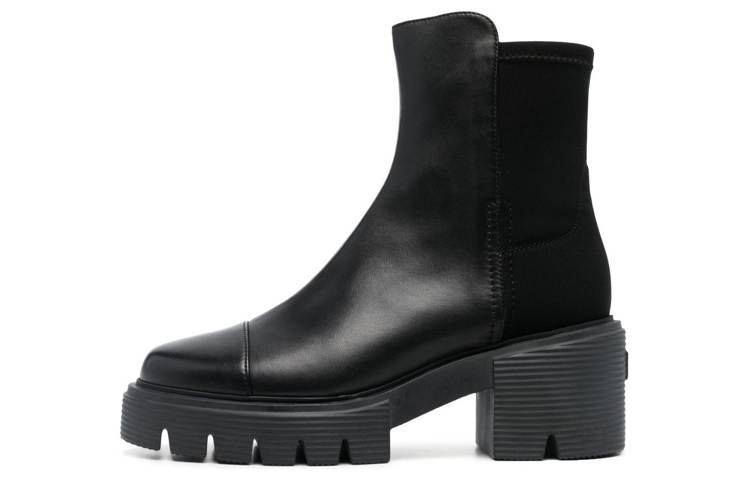 Stuart Weitzman stuart weitzman Panelled Leather 75mm Chelsea Boots