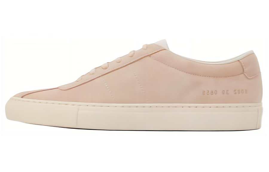 COMMON PROJECTS COMMON PROJECTS Suede Low top Skateboard Shoes Women's Pink