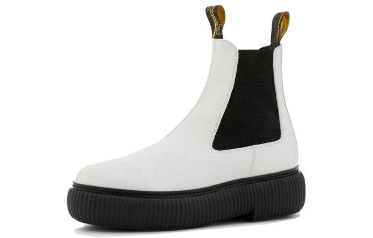 Lanvin Lanvin Short Chelsea Boots Women's White