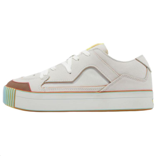 MSCHF Jimmy Fallon x MSCHF Gobstomper Suede Low top Skateboard Shoes Unisex Gray White