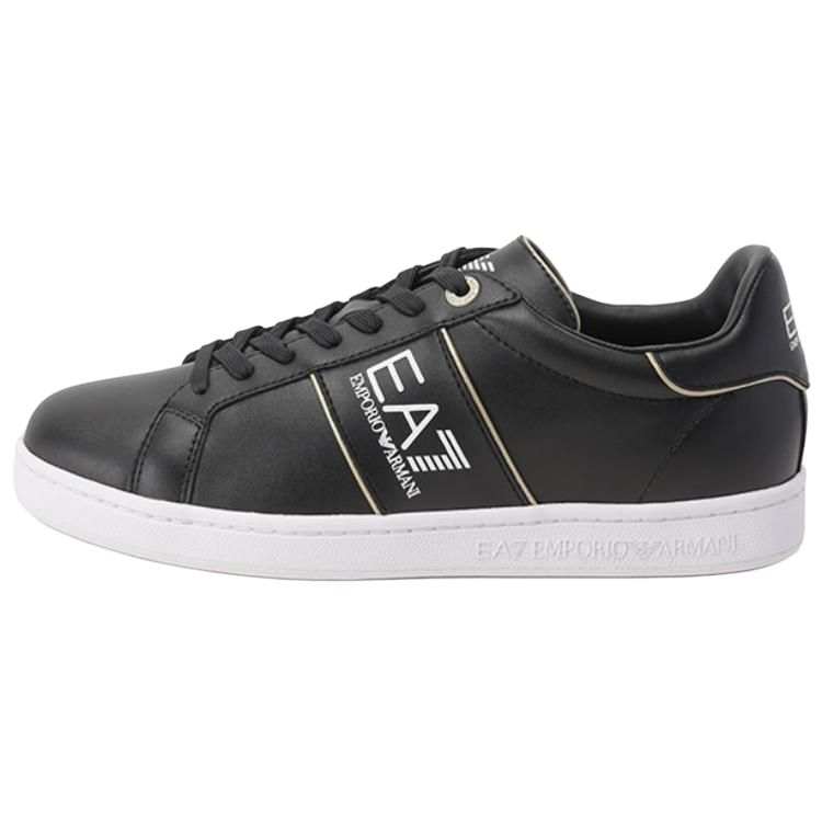 EMPORIO ARMANI Logo-Printed Lace-Up Sneakers