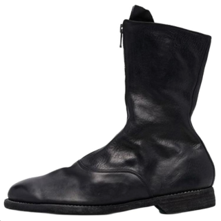 GUIDI 310 Leather Ankle Boots Women's Black