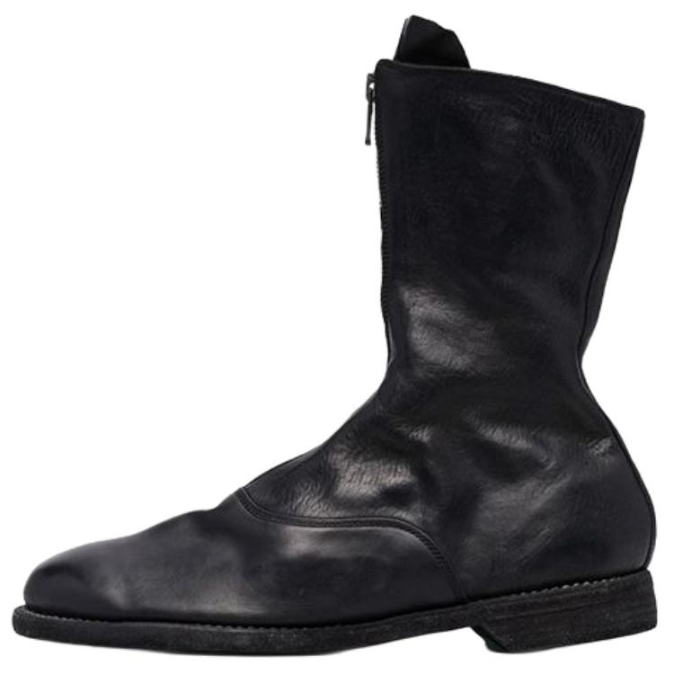 GUIDI 310 Leather Ankle Boots Women's Black