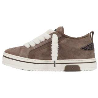 REPRESENT Suede Low top Skateboard Shoes Men's Brown