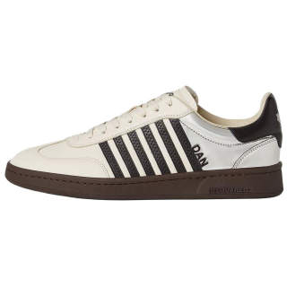 DSQUARED 2 Boxer Low top Skateboard Shoes Women's Beige