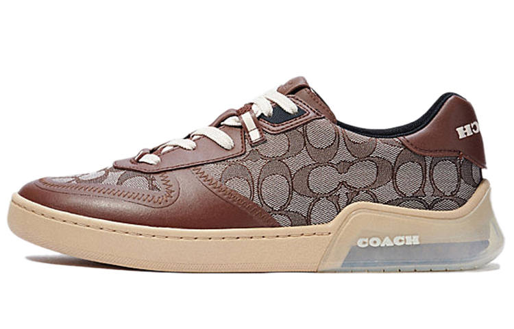 COACH CitySole Stylish Skateboarding Shoes Men's Brown