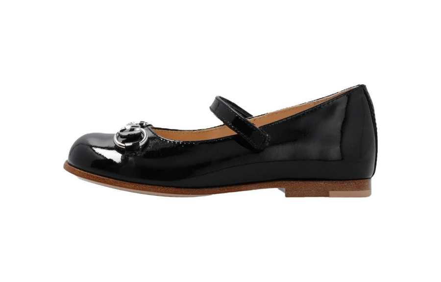 GUCCI Kids Horsebit Ballerina Pumps