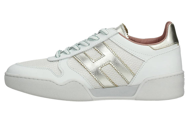 HOGAN H357 Low top Stylish Skateboarding Shoes Women's White
