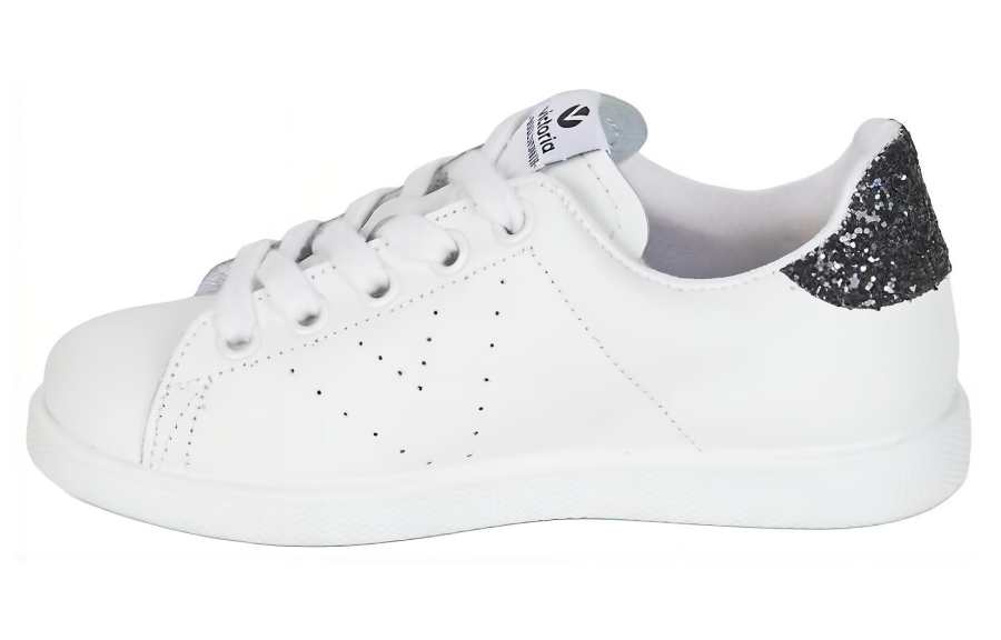 Victoria Beckham Leather Low top Skateboard Shoes Women's White