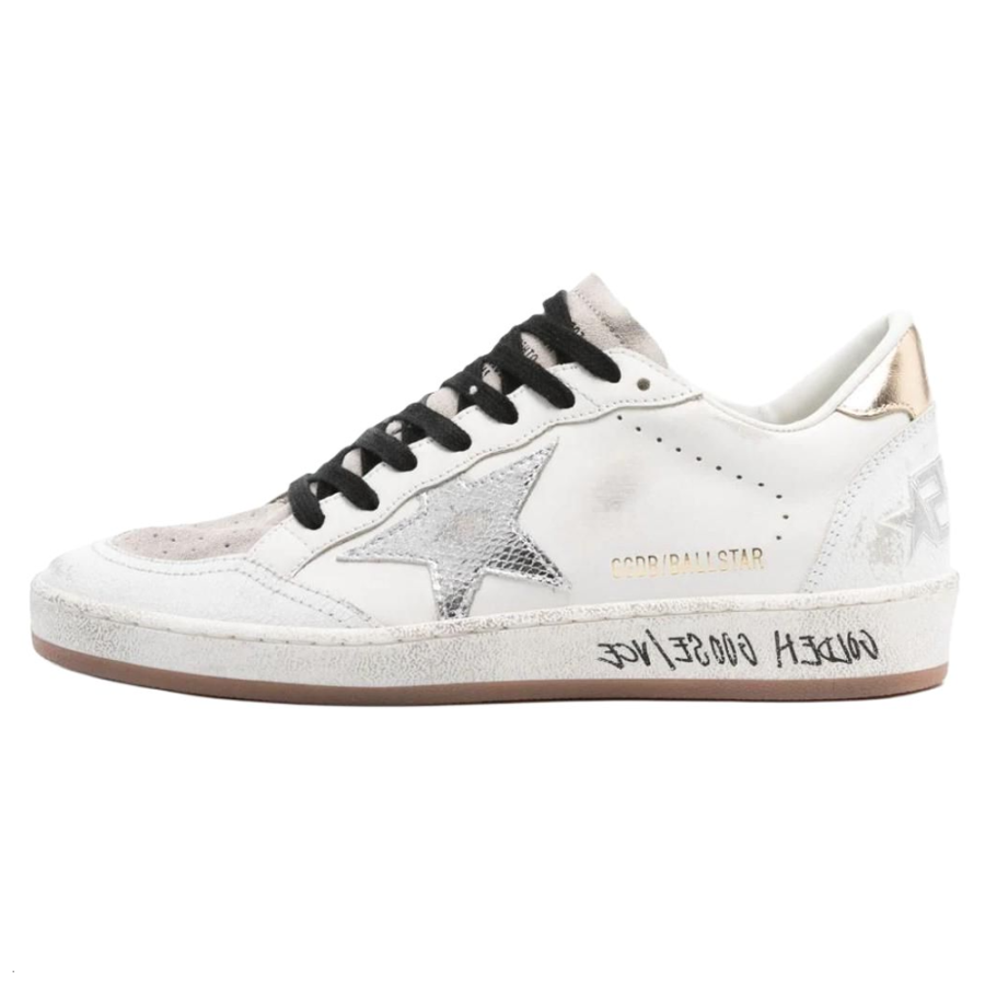 Golden Goose Ball Star Low top Skateboard Shoes Women's White