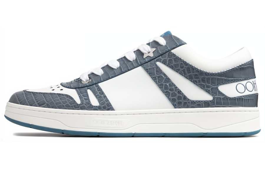 Jimmy Choo Hawaii Low top Stylish Skateboarding Shoes Men's Butterfly Blue