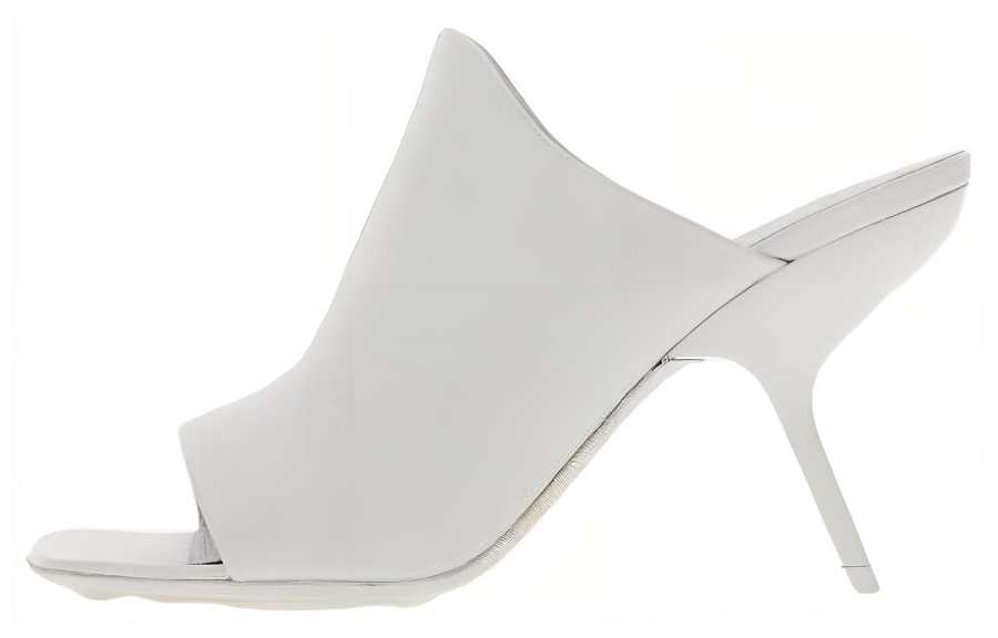 Ferragamo FERRAGAMO Slide Slippers 8.5cm Women's White