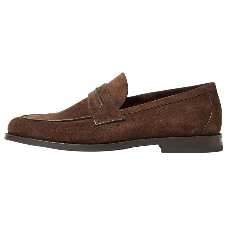 Ermenegildo Zegna Corso Casual Shoes Men's Brown