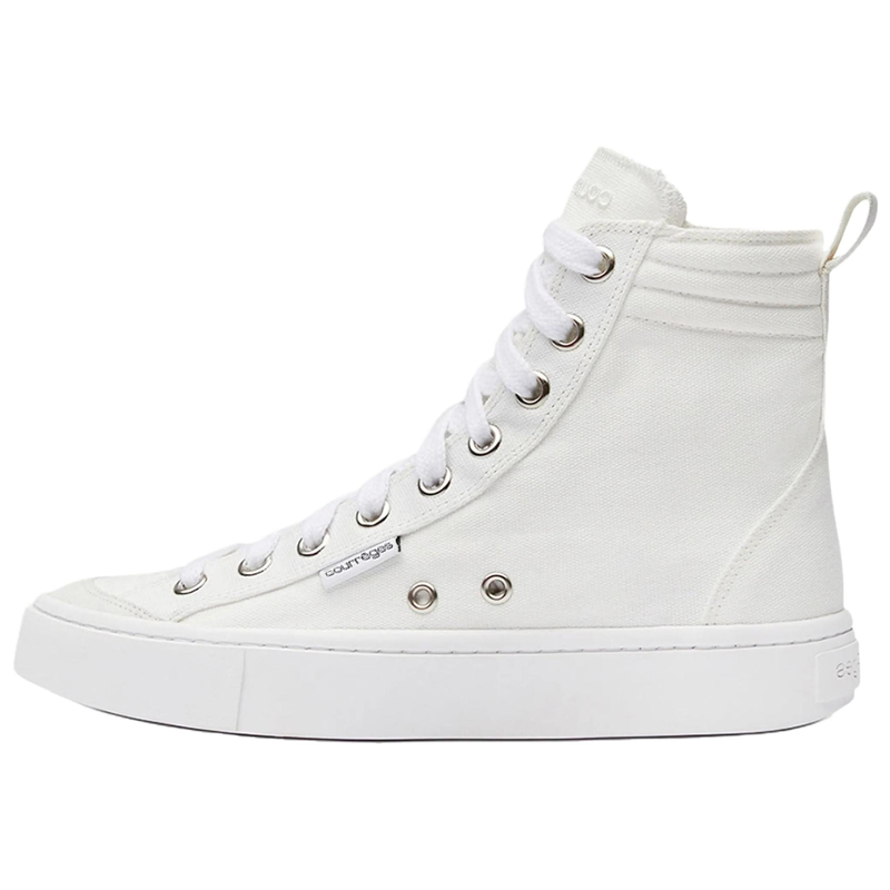 COURREGES Courrèges Panelled Canvas Sneakers