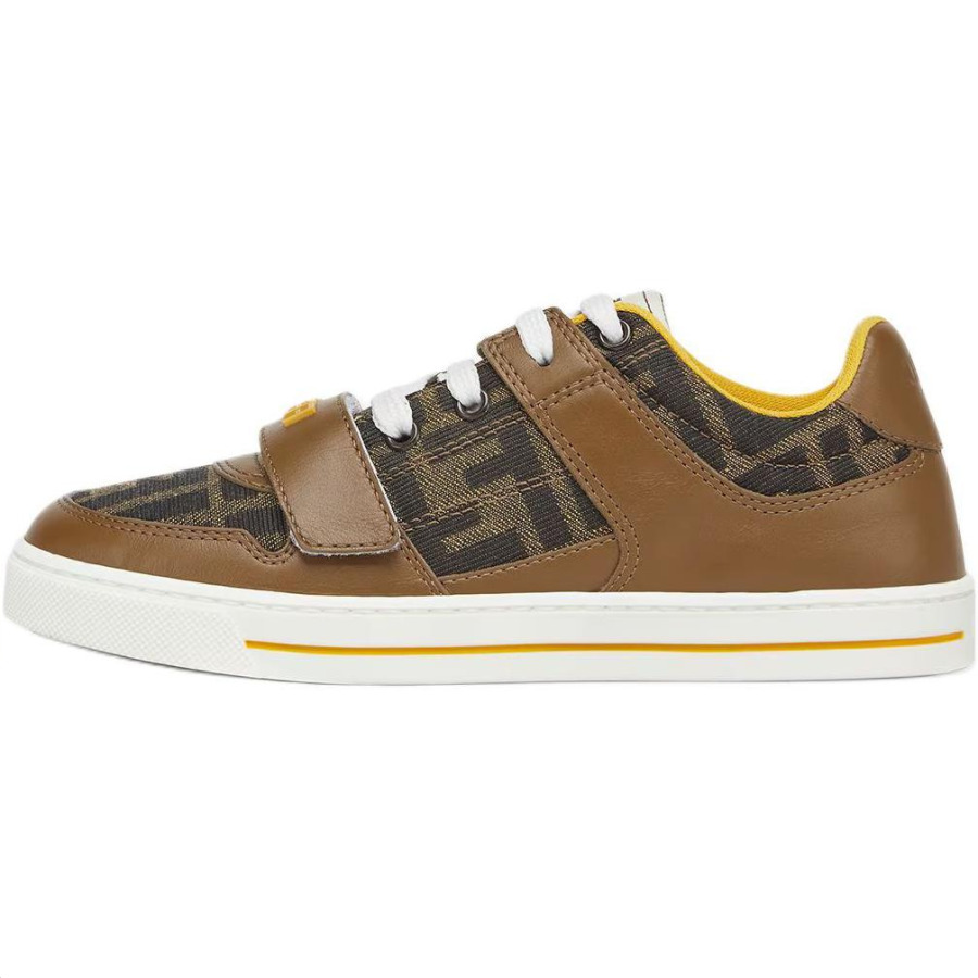 FENDI ROMA Low top Kids' Skateboarding Shoes Brown Kids'