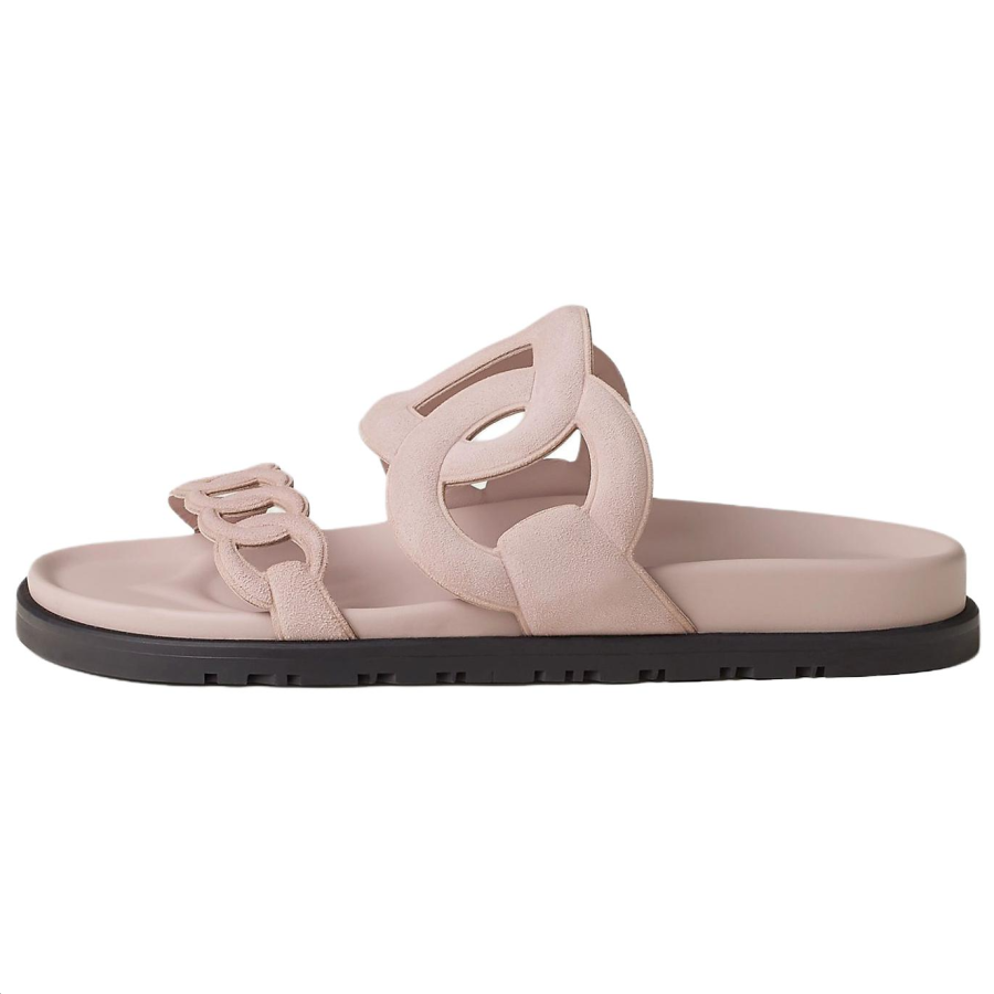 HERMES HERMES Extra Slide Slippers Women's Pink