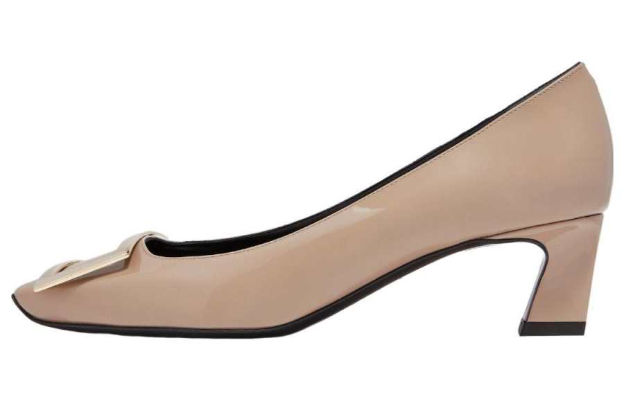 Roger Vivier Spool Heel High Heels 4.5cm Women's Brown