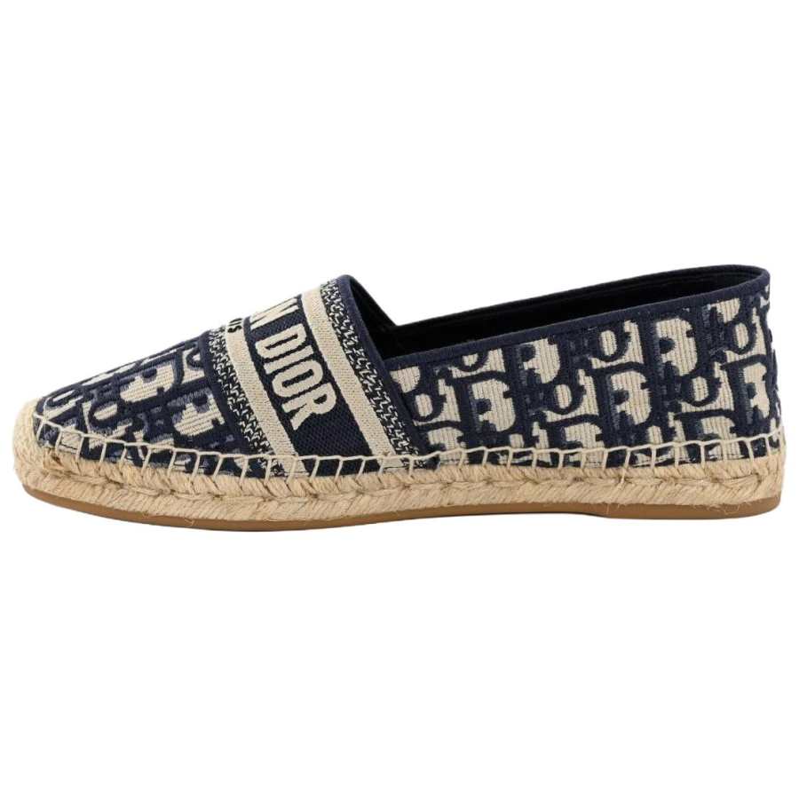 DIOR DIOR Granville Espadrilles Women's Gray Blue