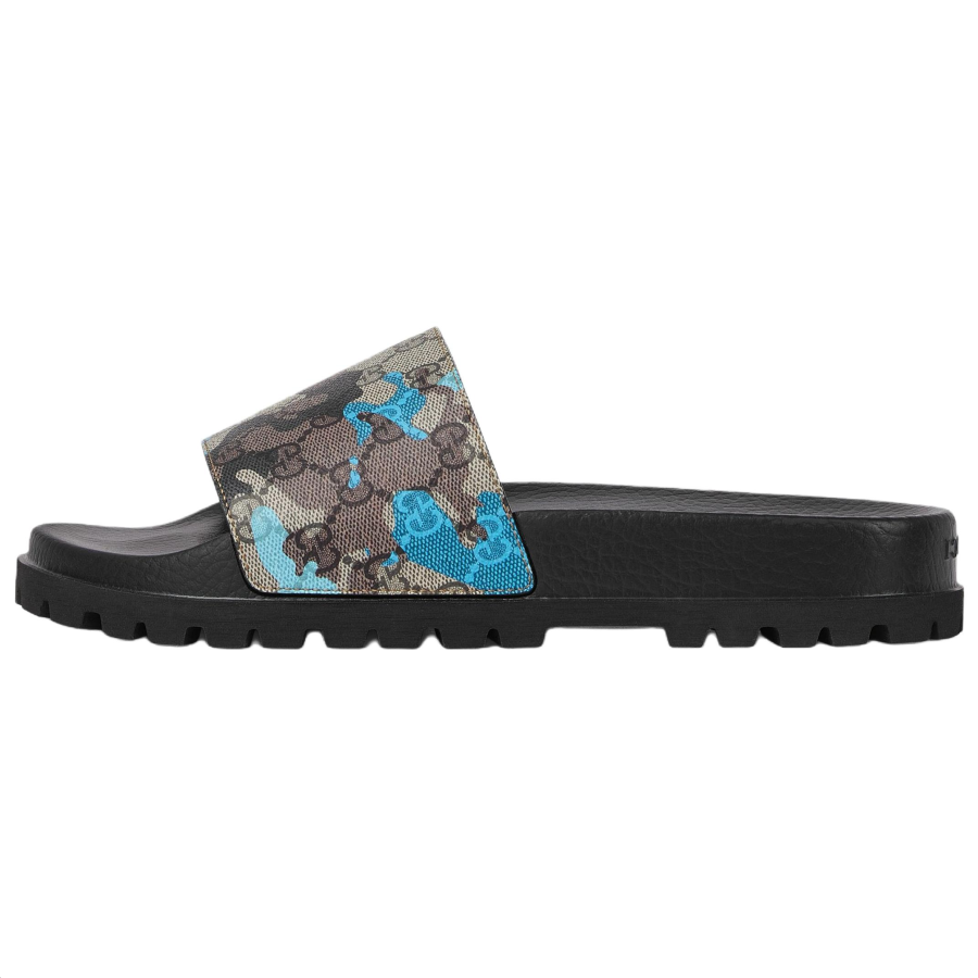 GUCCI GUCCI Slide Slippers Men's Black