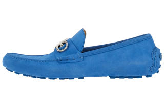 FERRAGAMO Gancini-buckle Leather Loafers