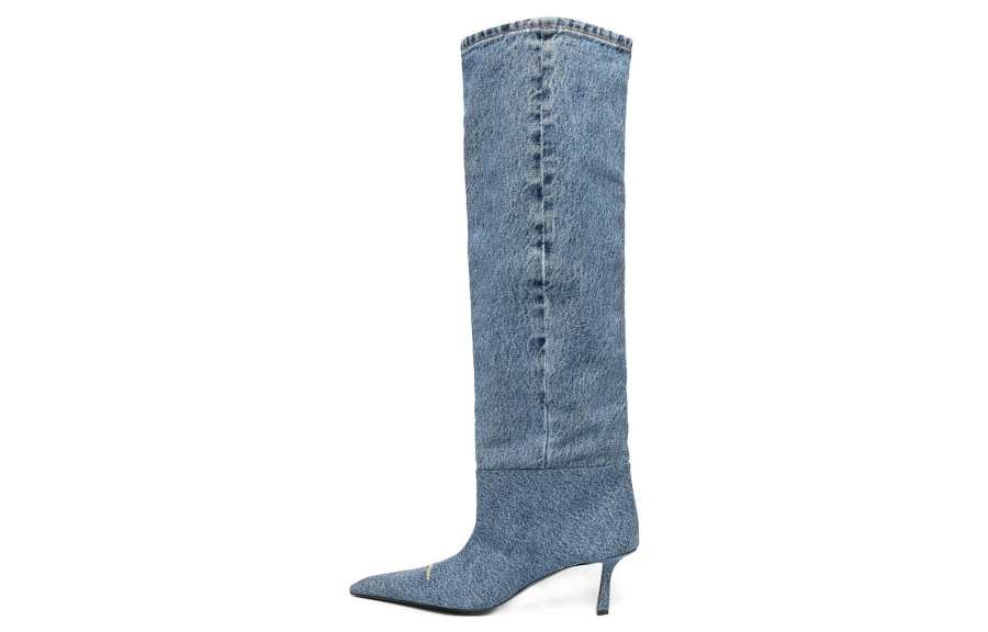 Alexander Wang Viola 65mm Denim Boots Women's