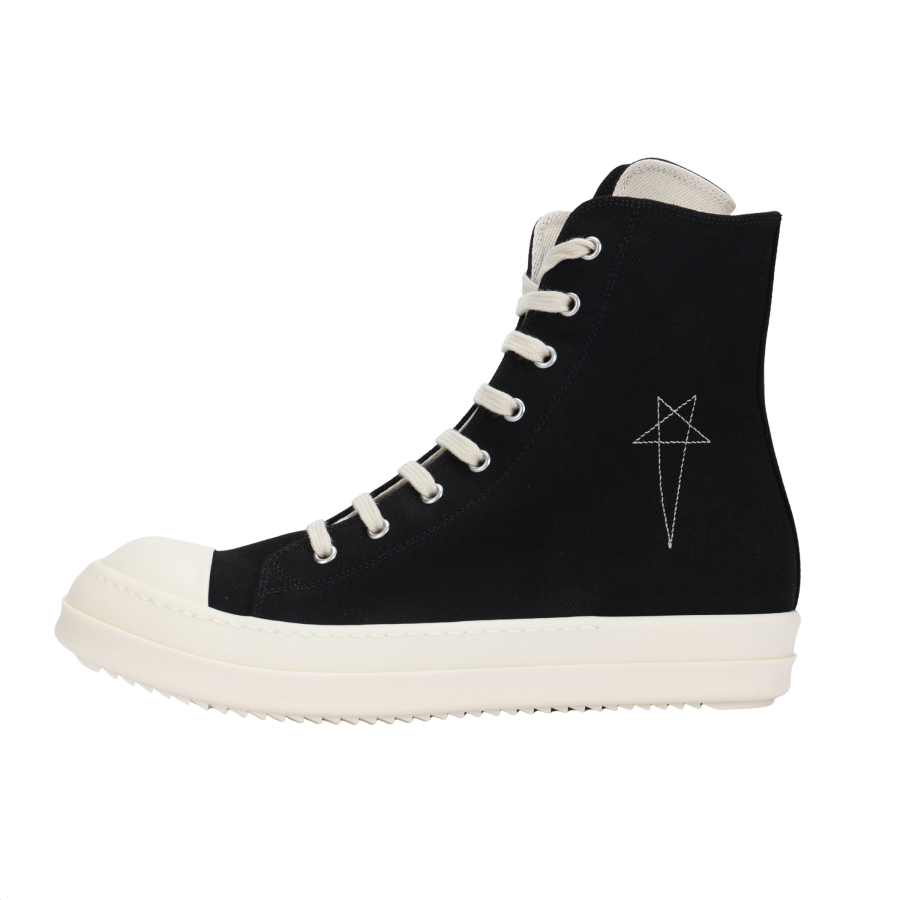 Rick Owens DRKSHDW High top Skateboard Shoes Men's Black