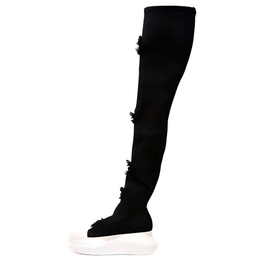 Rick Owens DRKSHDW Knee high Boots Women's Black