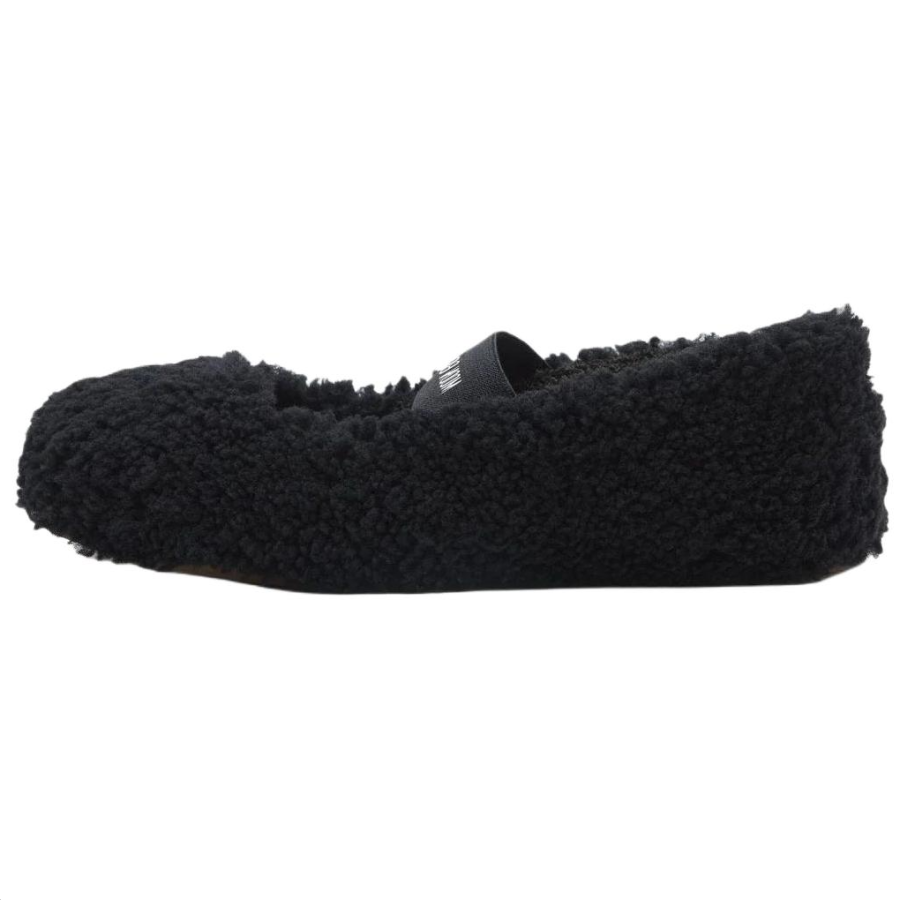 Moon Boot Icon Flat Mary Jane Shoes Women's Black