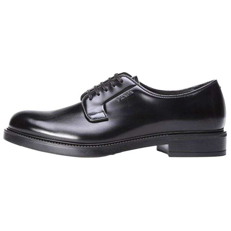 PRADA PRADA Dress Shoes Men's Low Top Black