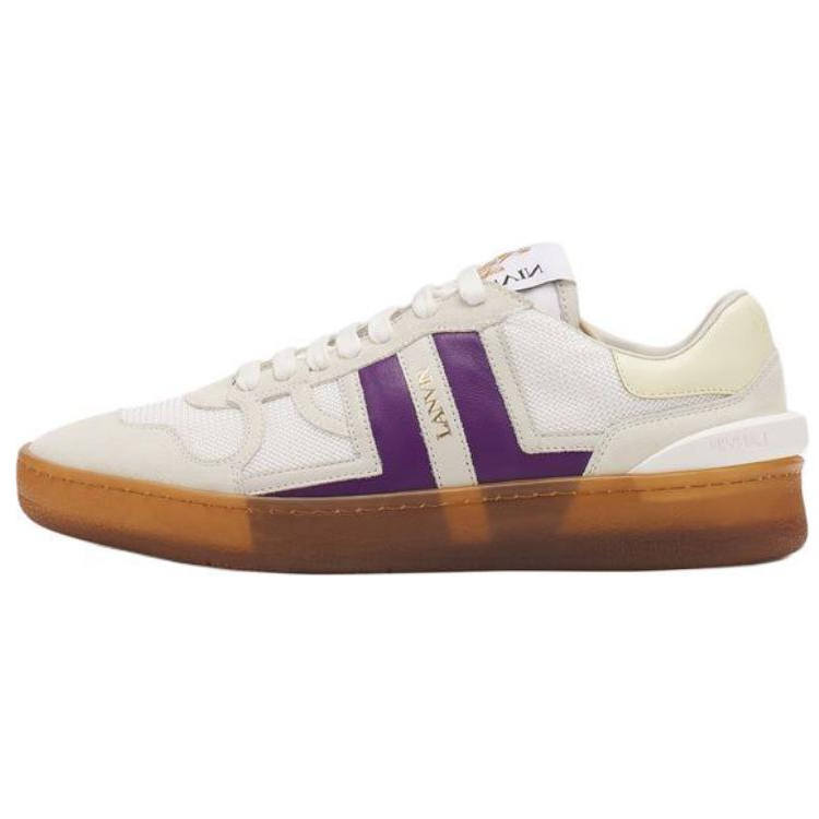Lanvin Clay Low top Skateboard Shoes Unisex Purple