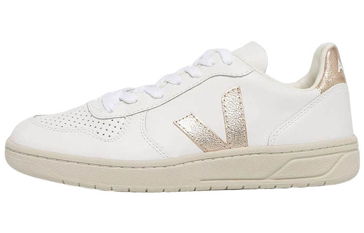 VEJA Veja logo-patch low-top trainers
