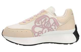 Alexander McQueen Sprint Runner Beige Pink Women's