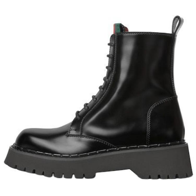 Gucci Wmns Web Ankle Boot 'Black' Women's
