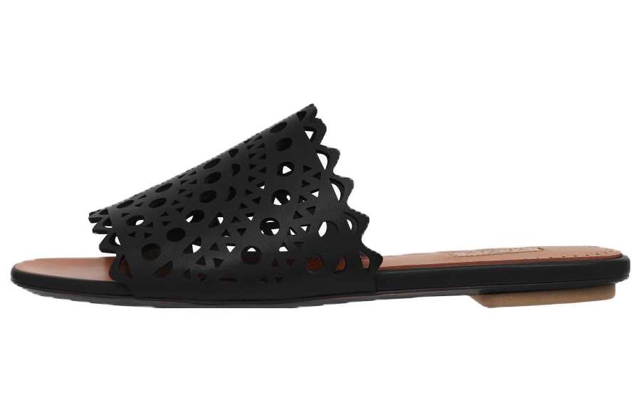 Alaia Alaia Slide Slippers Women's Black