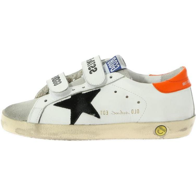 Golden Goose Super Star Slip Resistant Abrasion Resistant Low top Kids Lifestyle Shoes Teenagers