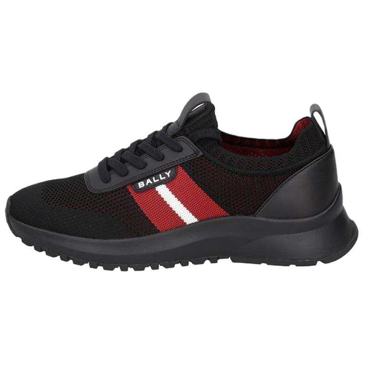 BALLY Outline Leather Casual Shoes Men's Black