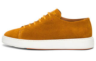 Santoni Low top Skateboard Shoes Men's Yellow
