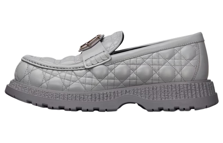 DIOR DIOR Buffalo Loafers Men's Gray